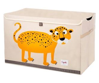 Cutie depozitare pentru camera copiilor, Leopard, XL