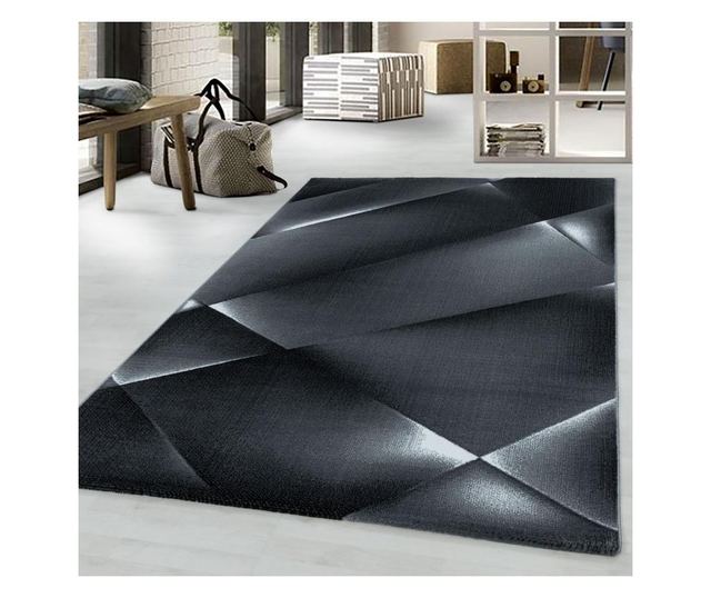 Covor Ayyildiz Carpet, Costa Black, 160x230 cm, negru