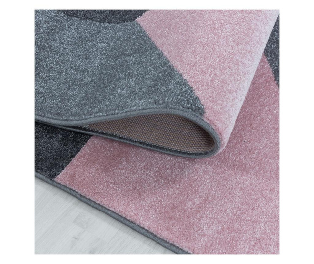 Covor Ayyildiz Carpet, Ottawa Pink, 80x150 cm, roz