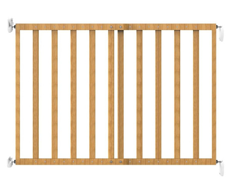 Poarta de siguranta extensibila Noma, 64 – 100 cm, lemn natur, N93729