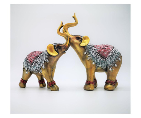 Set decoratiuni - 2 Elefanti