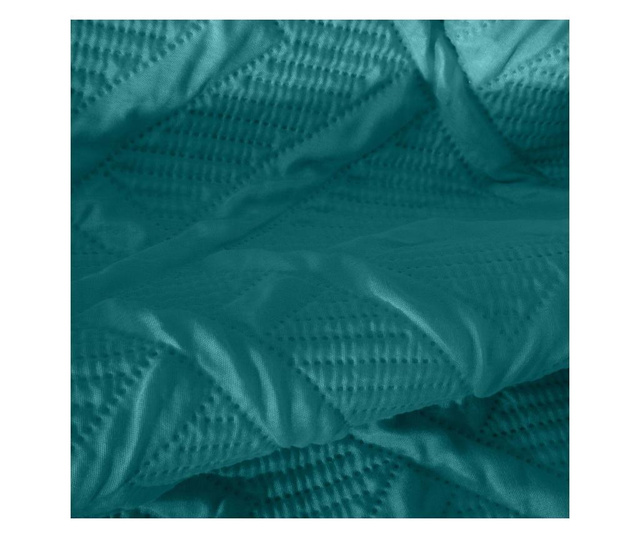 Posteljno pregrinjalo Alara Dark Turquoise 230x260 cm