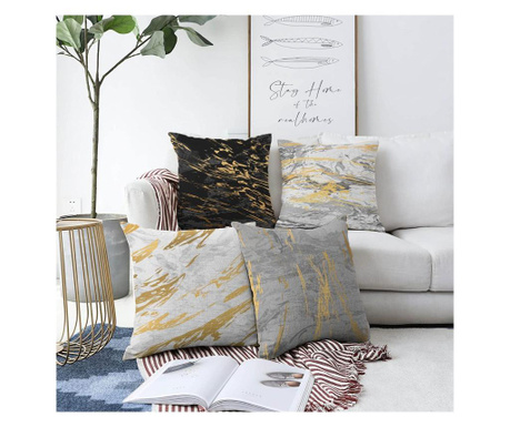 Set 4 jastučnice Minimalist Cushion Covers 55x55 cm
