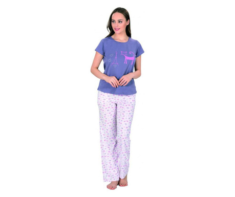 Pijama dama Maranda 1331,multicolor, 2XL