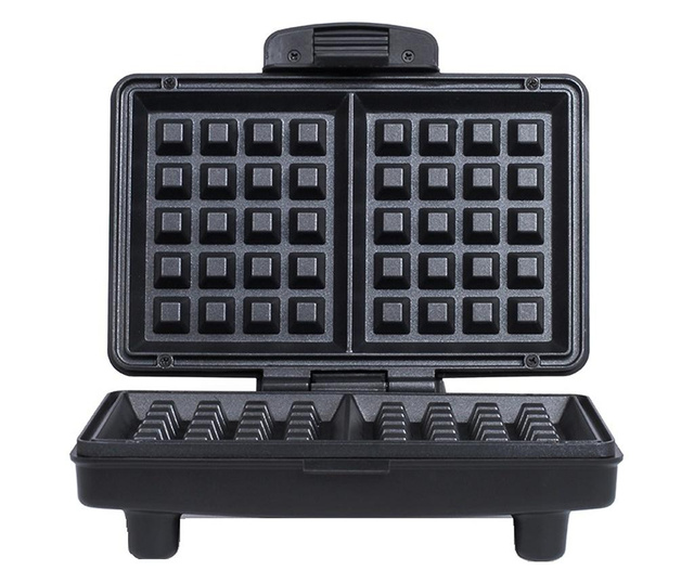 Aparat Pentru Gaufre (waffle) Belgiene Dop217, Termostat Reglabil, 800 W