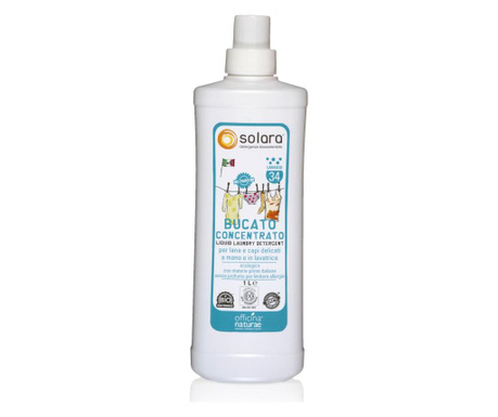 Detergent lichid rufe super concentrat (fara parfum) 1 litru (34 spalari)