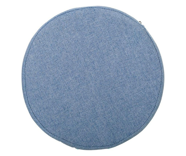 Taburet Creaciones Meng, albastru deschis, 28x28x27 cm
