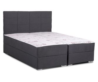 Легло Double Comfort Dark Bonnell, 160/200 см с два матрака - Sleepy