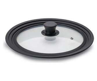 Capac de sticla cu margine siliconata Ibili, 28-30-32cm