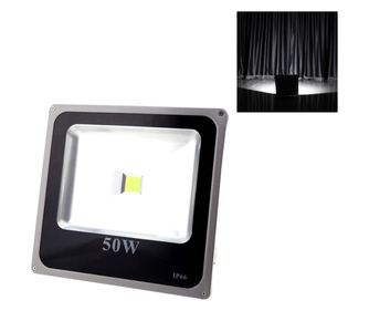 Proiector LED SMD 50W Economic Slim 6500K ( Lumina Rece) 220V de Interior si Exterior Rezistent la Apa IP66