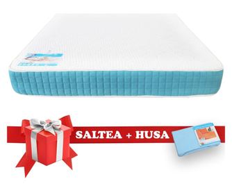 Saltea Memory Foam Saltex + Husa Cu Elastic  160x200 cm