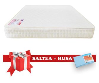 Saltea Superortopedica Saltex + Husa Cu Elastic  160x190 cm