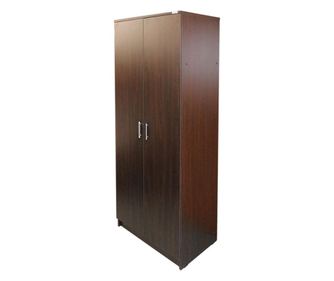 Dulap Soft 2 usi cu despartitor, wenge, 80 x 200 x 53 cm