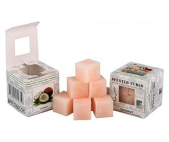 Illatos viasz, 8 kocka, kókusz illatú