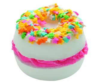 Bila efervescenta de baie Raspberry Pav-lover, Bomb Cosmetics, 140 gr