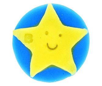 Ceara creativa parfumata Super Star arome de citrice si fructe Bomb Cosmetics 16 g