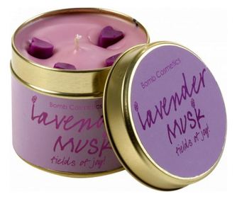 Lumanare parfumata Lavender Musk, Bomb Cosmetics