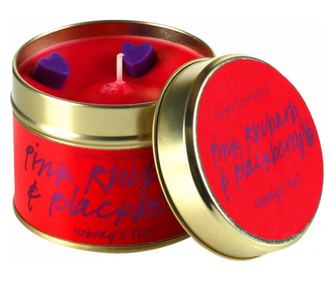 Lumanare parfumata Pink Rhubarb Blackberry, Bomb Cosmetics