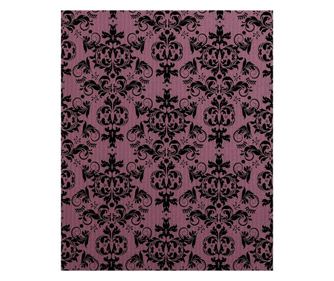 Tapet DEGRETS 85010-14 vinil Baroc 3D fundal bordo, 0.53m x 10.05m = 5.3 mp