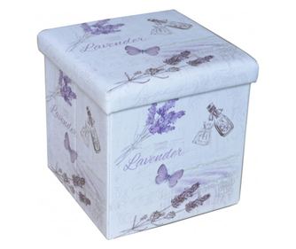 Taburet Design Lavanda, dimensiune 38 x 38 cm