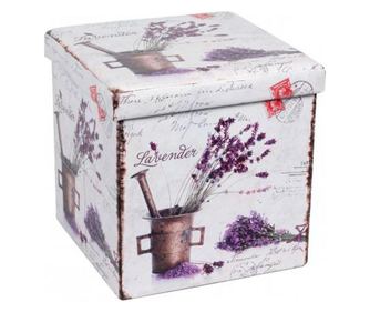 Taburet Design Lavanda New, dimensiune 38 x 38 cm