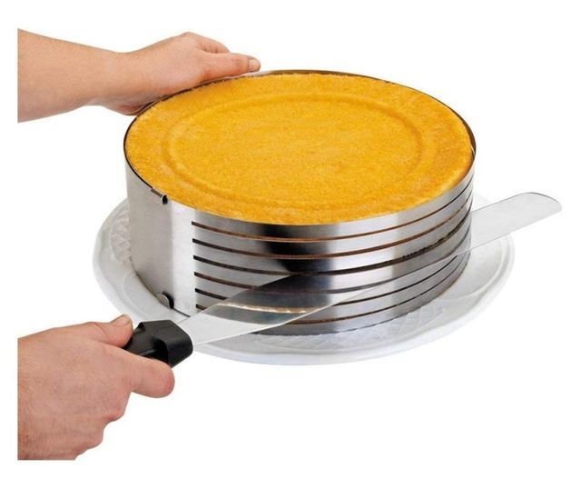 Állítható tortaszeletelő Ibili, 30 cm, rozsdamentes acél