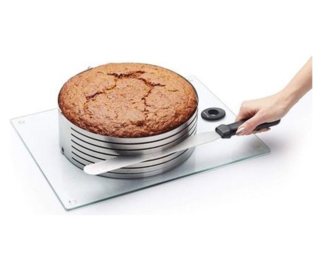 Állítható tortaszeletelő Ibili, 30 cm, rozsdamentes acél