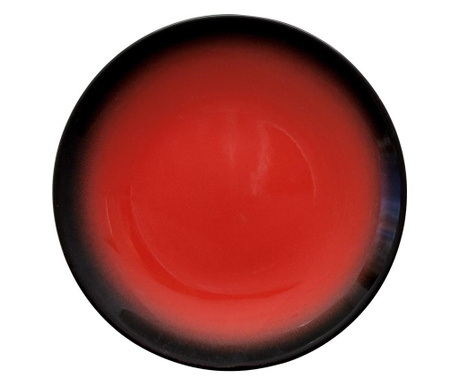 GURAL MARMARIS-BLACK/RED Farfurie 28cm (NBNEO28DU631KMZS)