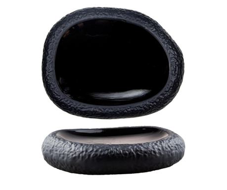 CULINARO BLACK NEST Platou Cuib 28cm din portelan (F3002BY-11L)