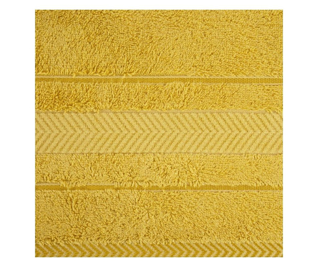Roni Yellow Fürdőszobai törölköző 50x90 cm