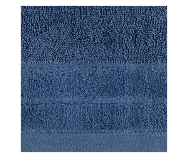 Damla Navy Blue Fürdőszobai törölköző 50x90 cm