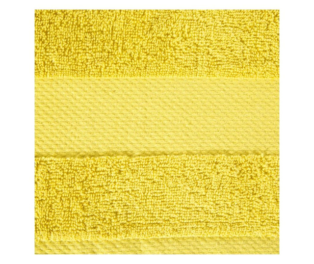 Andrea Yellow Fürdőszobai törölköző 50x90 cm