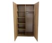Dulap Sonoma Cu 2 Usi Bara De Haine Si 4 Polita De Depozitare, 200x100x50 Cm, Pal 18mm Si Cant Abs 0.4mm