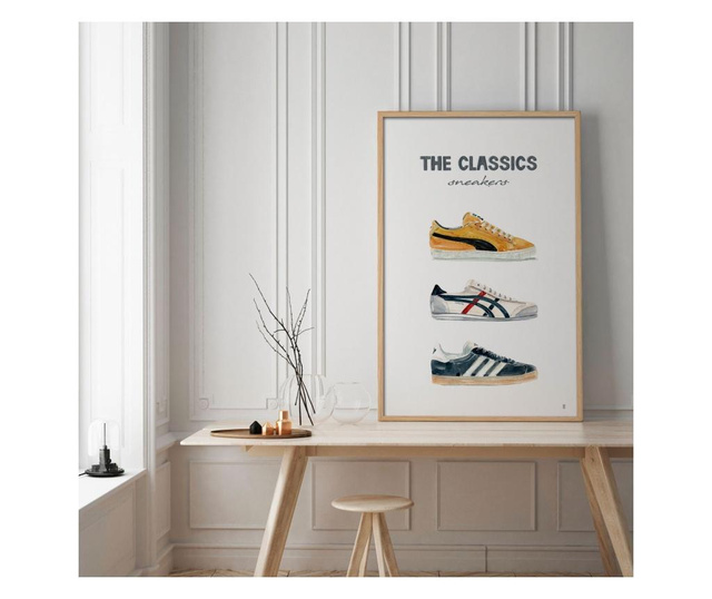 Obraz s ekologickou farbou Men'S Sneakers I 40x60 cm