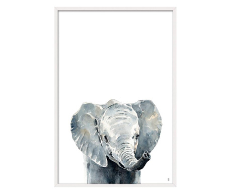 RESIGILAT Tablou vopsea ecologica Elephant 60x90 cm