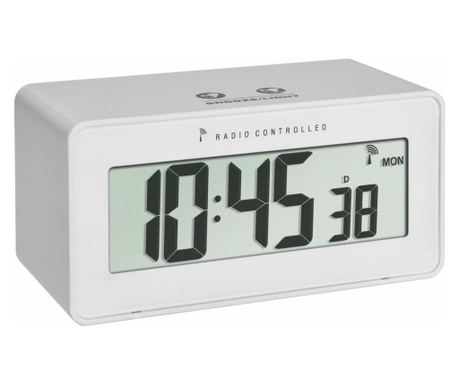 Termometar i higrometar sa satom i osvijetljenim LCD zaslonom TFA 60.2544.02