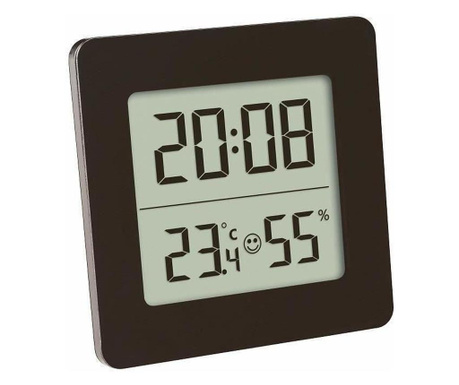 Termometru si higrometru digital cu ceas si alarma TFA 30.5038.01