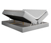 Continental Boxspring ágy tárolóhellyel és védőmatraccal 140x200 cm