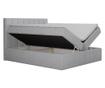 Continental Boxspring ágy tárolóhellyel és védőmatraccal 140x200 cm