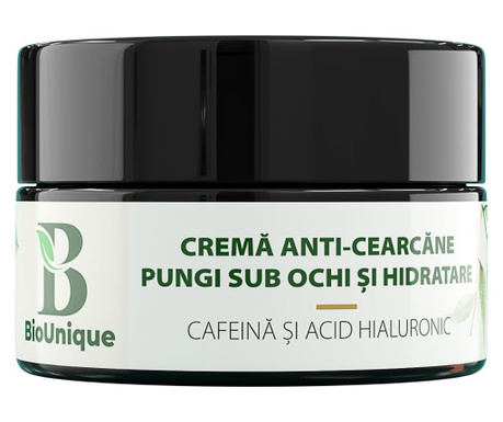 Crema Anti-Cearcane si Pungi sub ochi cu Cafeina si Acid Hialuronic