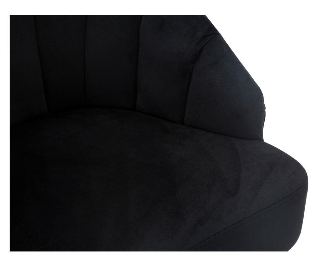 Fotelja Shell Black - 7