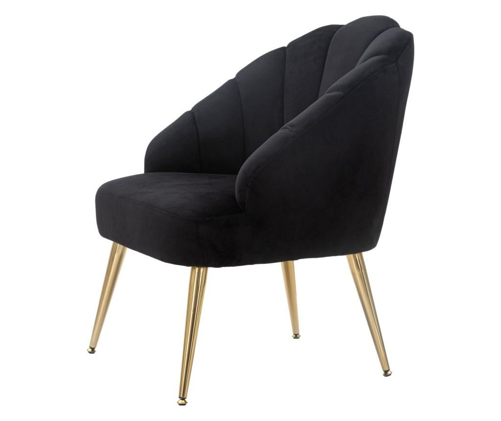 Fotelja Shell Black - 4