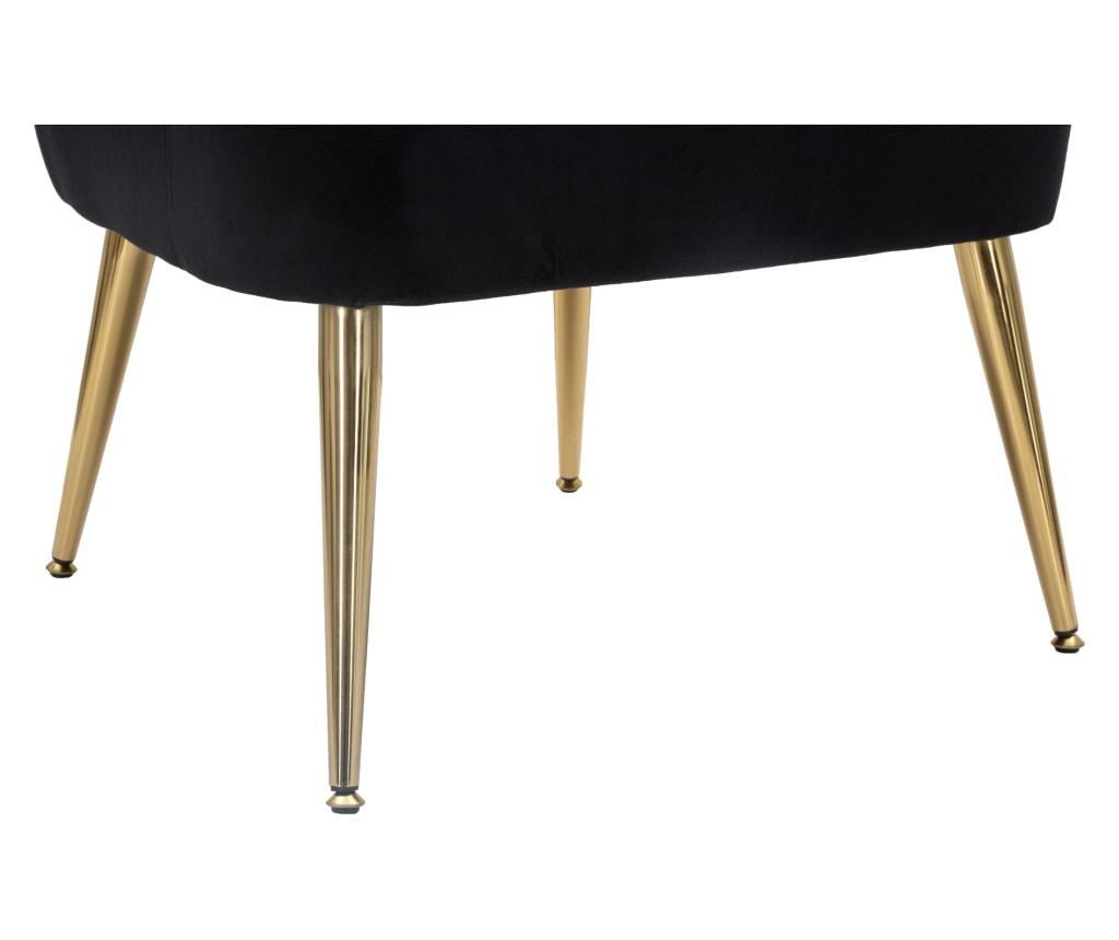 Fotelja Shell Black - 9