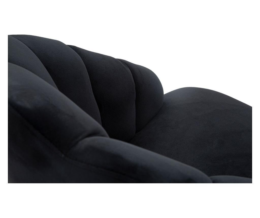 Fotelja Shell Black - 8