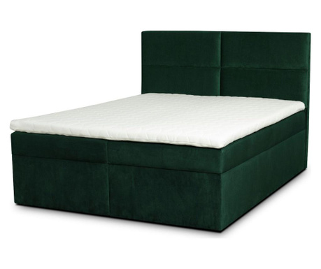 Boxspring krevet s nadmadracem i prostorom za odlaganje Rico 140x200 cm