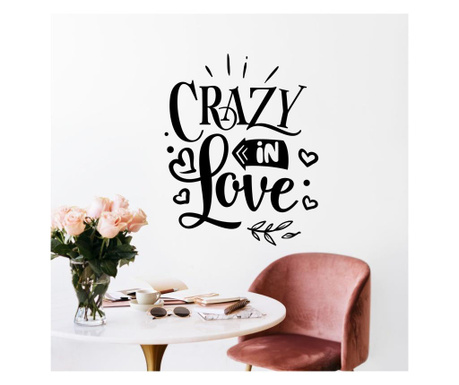 Sticker decorativ pentru perete - Crazy in Love