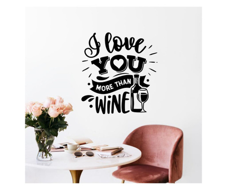 Sticker decorativ pentru perete - I love