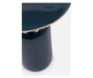Masuta Cafea Metal Albastru Auriu Nalima Ø 40.5 Cm X 45.5 H