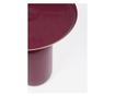 Masuta Cafea Metal Burgundy Auriu Nalima Ø 40.5 Cm X 45.5 H