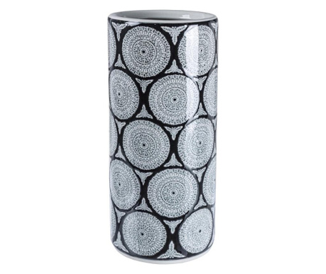 Antifone sivo crni porculanski stalak za kišobrane Ø 20 cm x 20 x 46 h